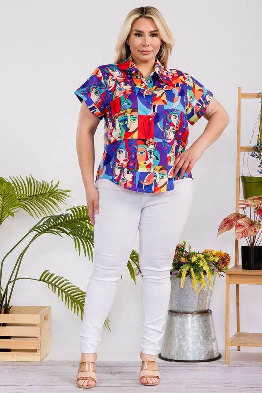 PLUS GRAPHIC SHIRTS