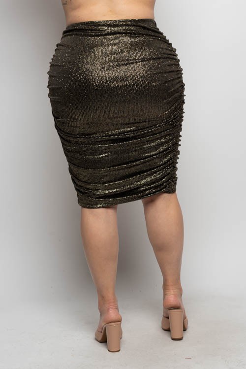 PLUS MIDI SKIRTS