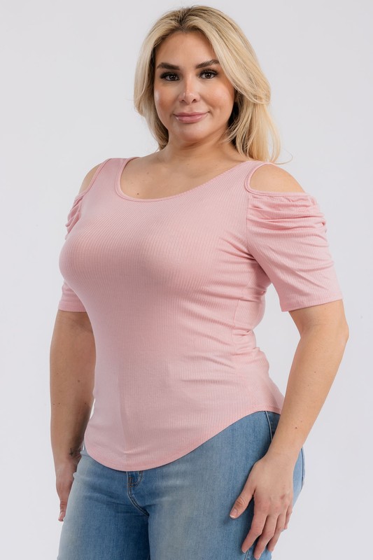 PLUS CLD SHLDR TOPS