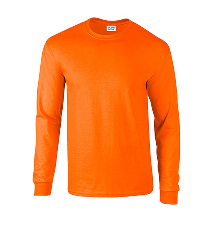 COTTON WORK TSHIRTS LS