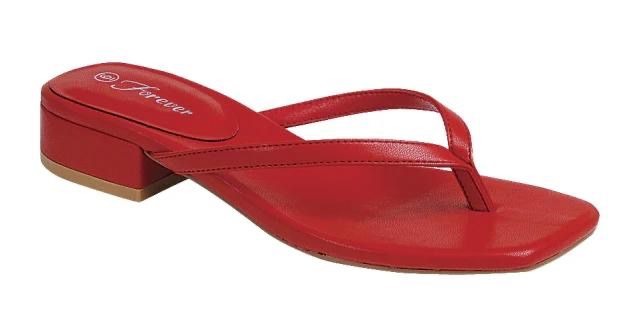 PLAIN THONG SANDALS