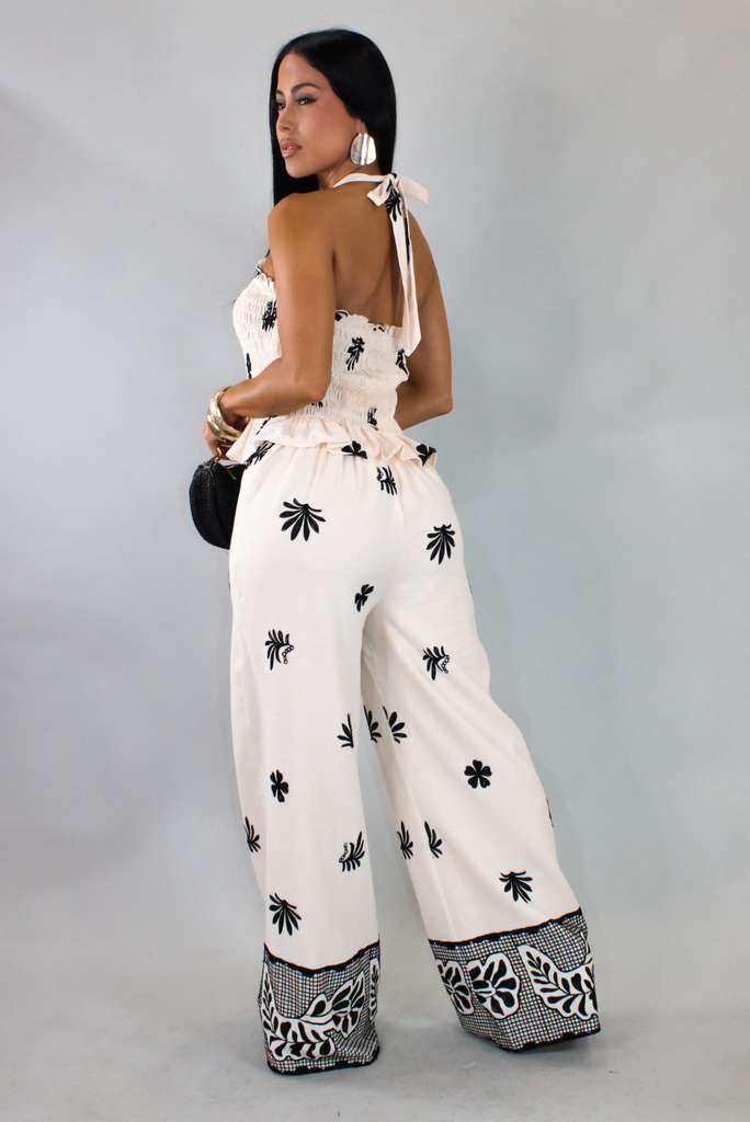 PEACH PANT SET