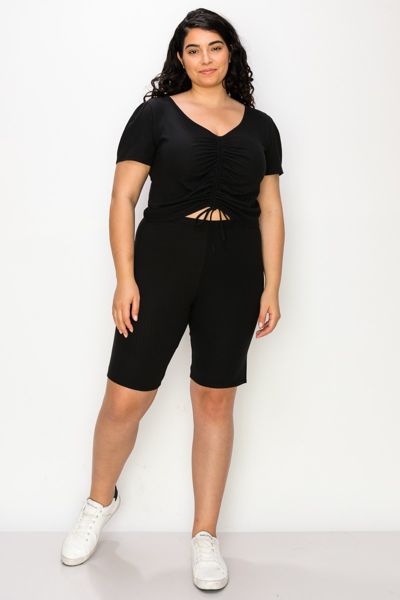 PLUS SHORTS SET
