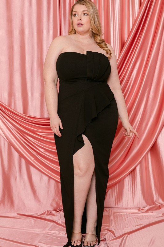 PLUS MAXI DRESS