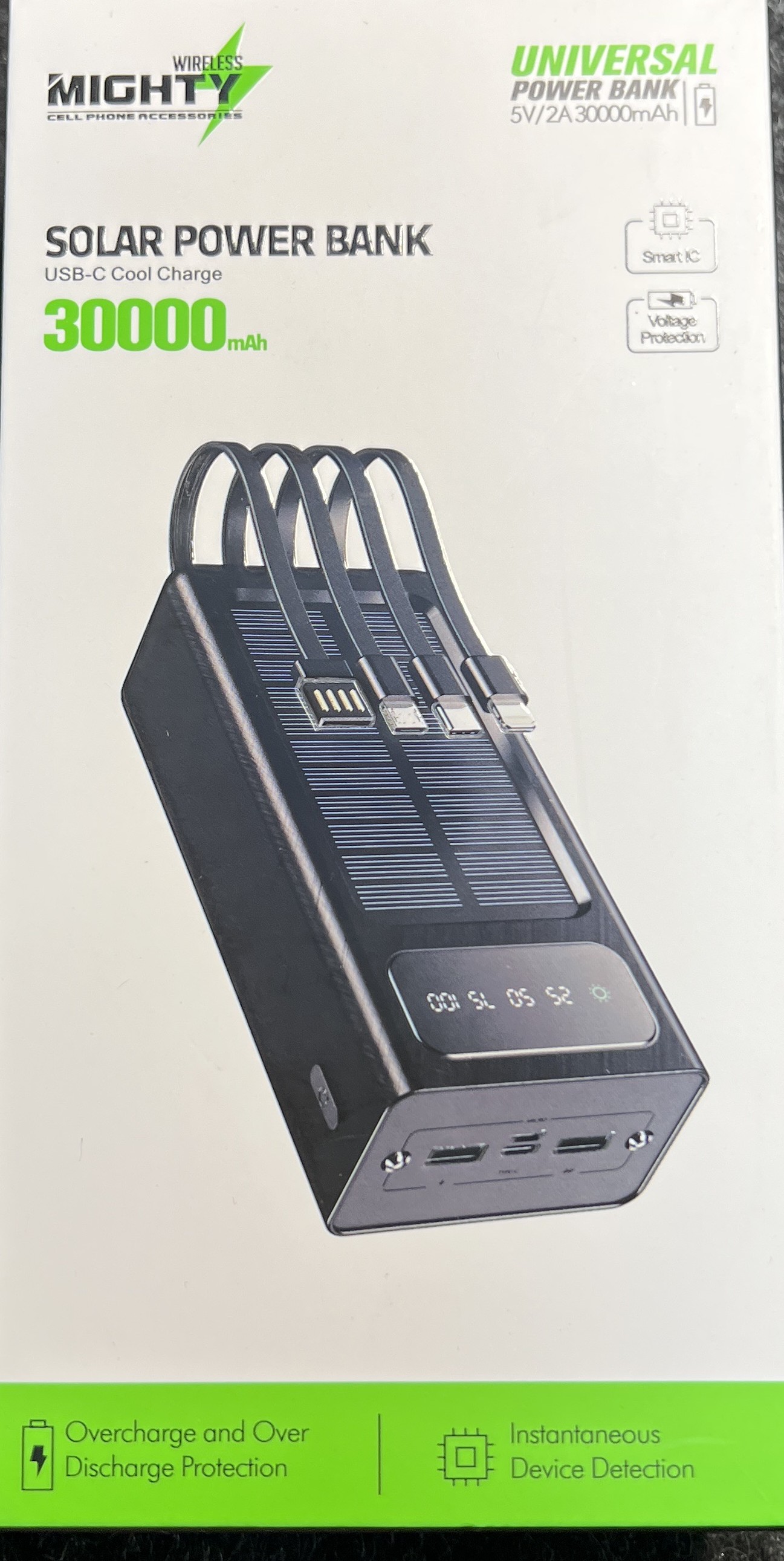 MIGHTY UNI POWERBANK 30000MAH