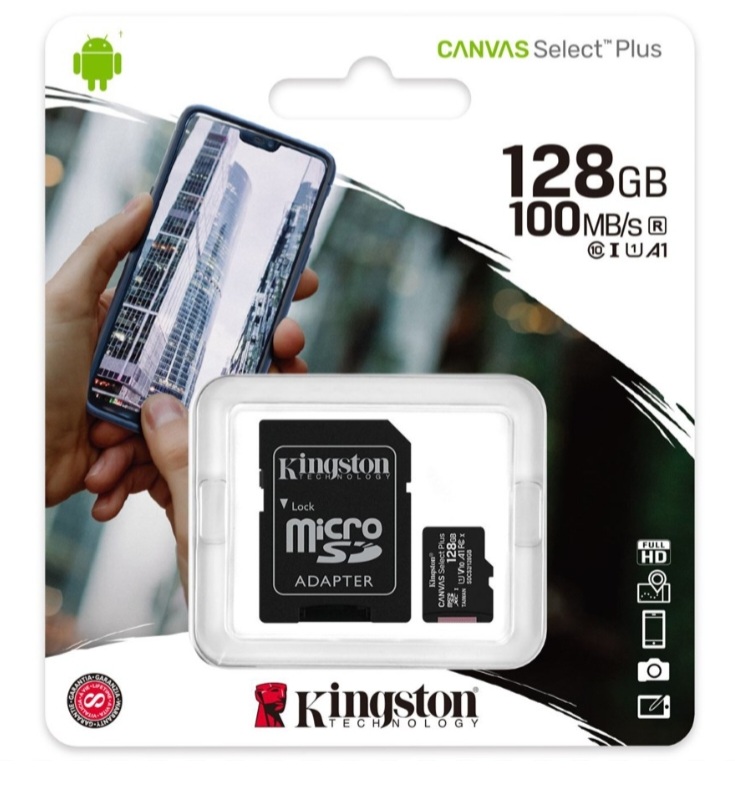 KINGSTON 128GB SD CARD