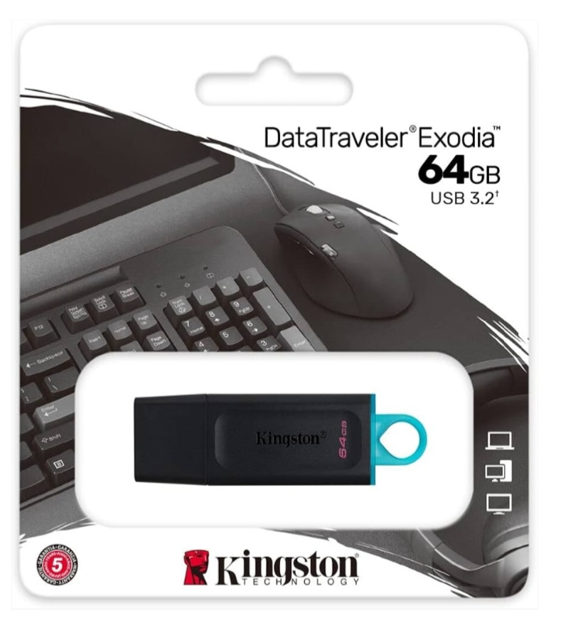 Kingston EXODIA 64GB Pendrive