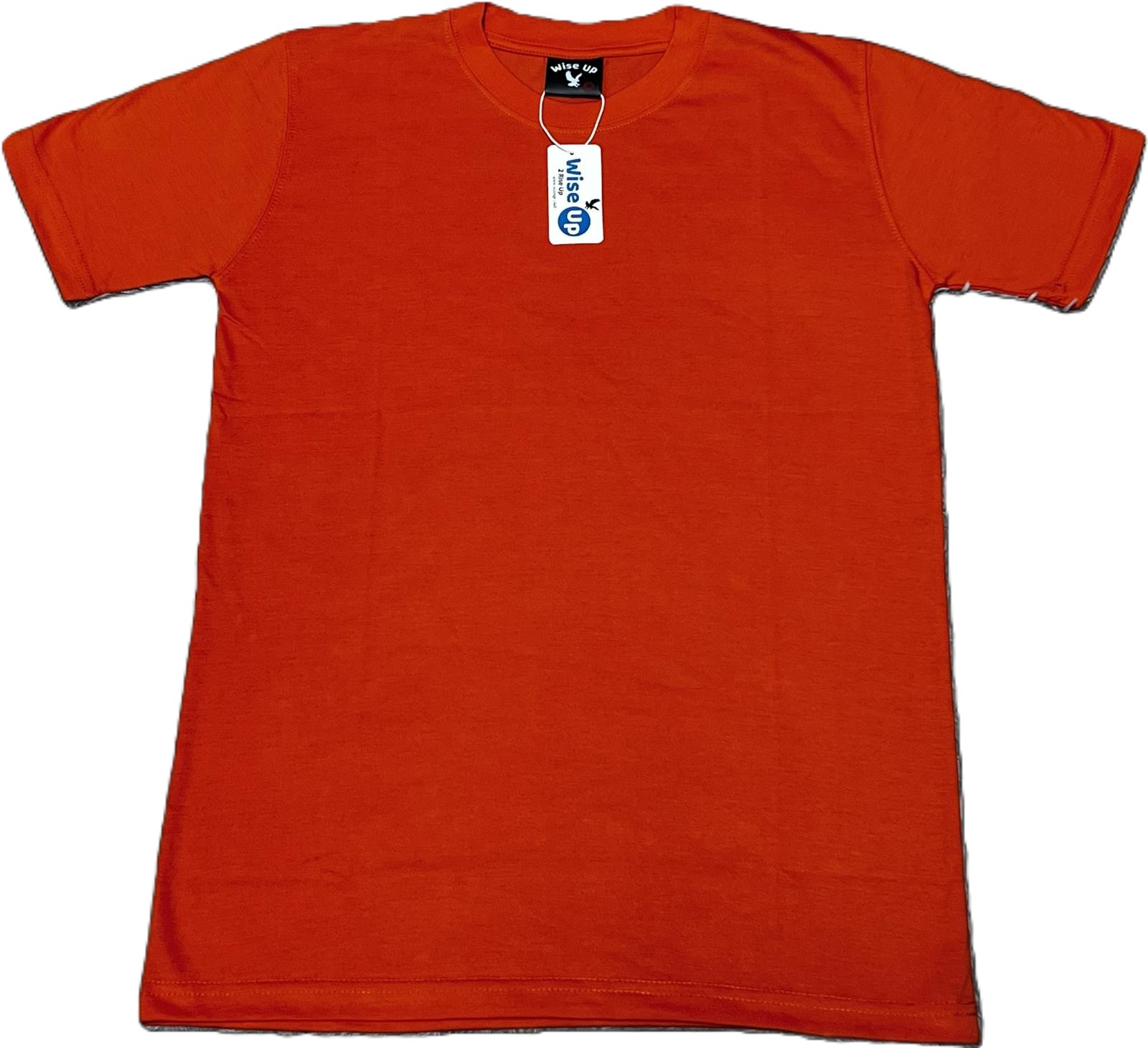 UNISEX SOLID CREW NECK TSHIRTS