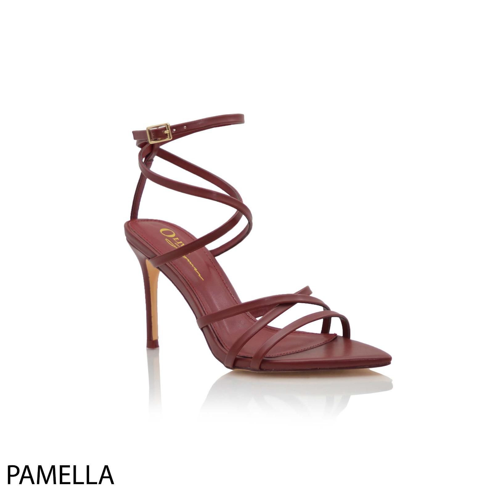 ANKLE STRAPPY POINTY HEELS