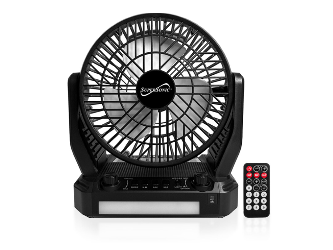 SUPERSONIC 6 INCH SOLAR FAN