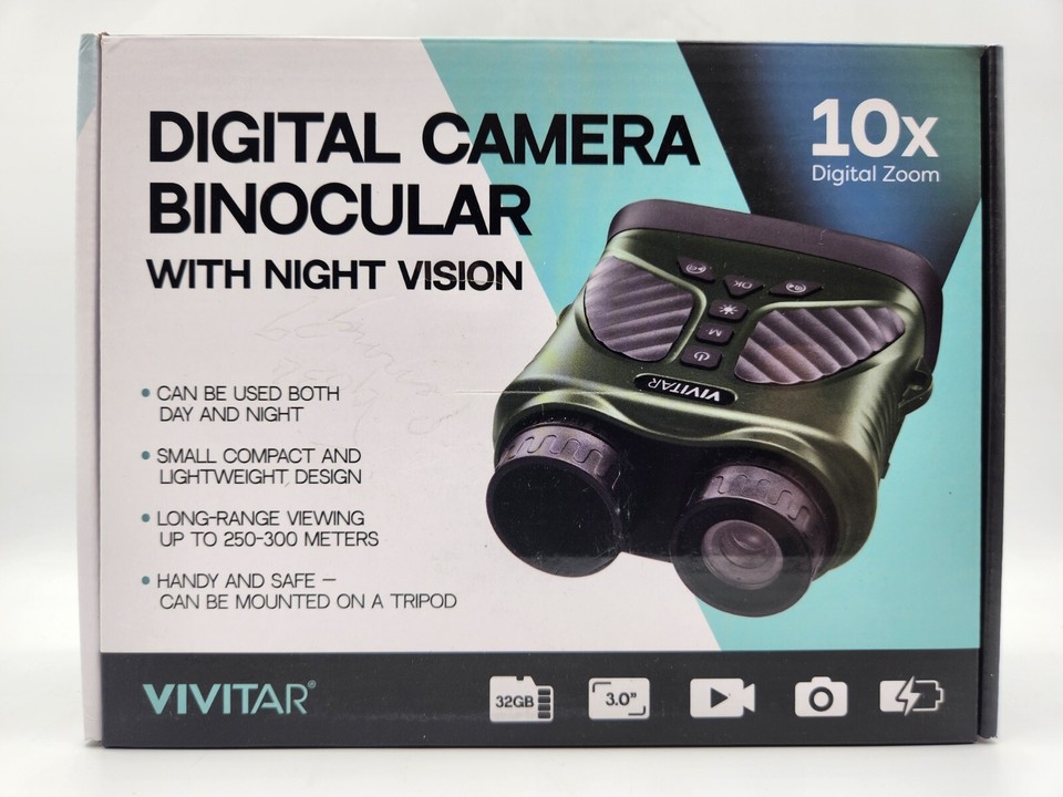 VIVITAR NIGHT VSION BINOCULARS 5X ZOOM