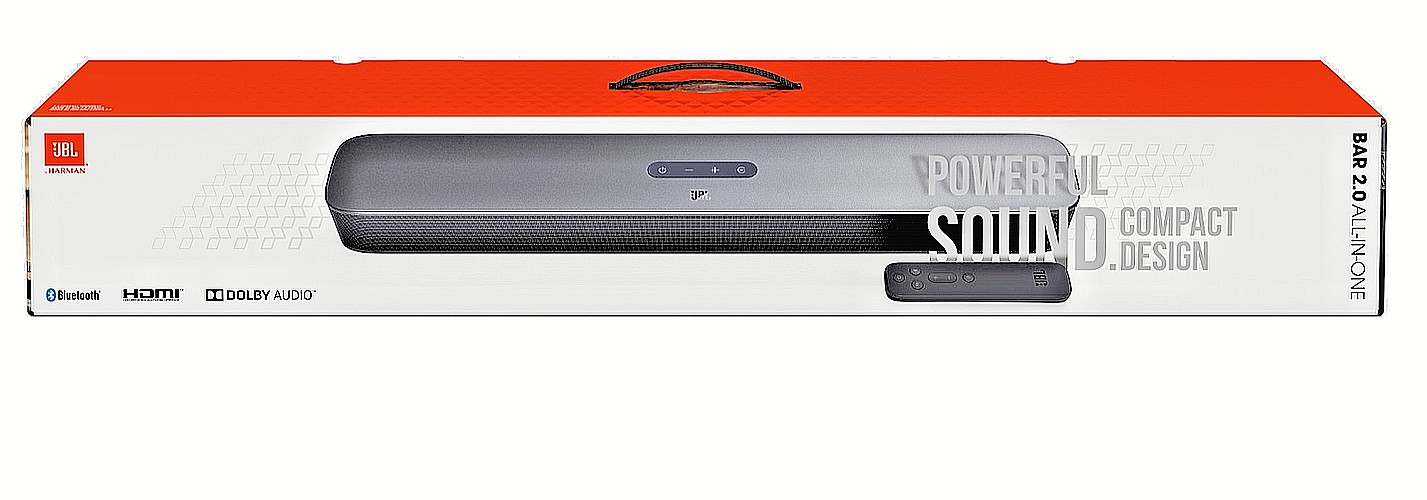 JBL COMPACT 2 0 CHANNEL SOUNDBAR