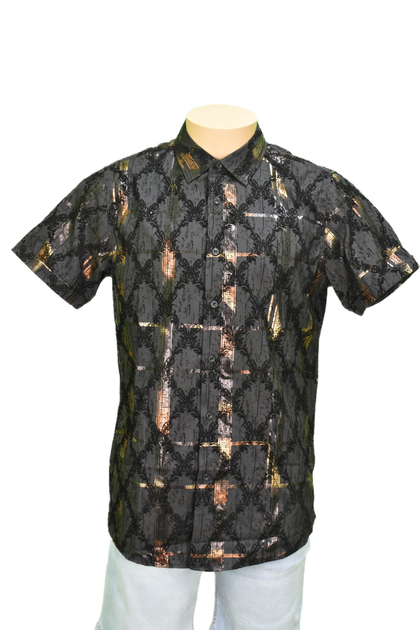 MEN FORMAL SHORT SLEEVE SHIRTS