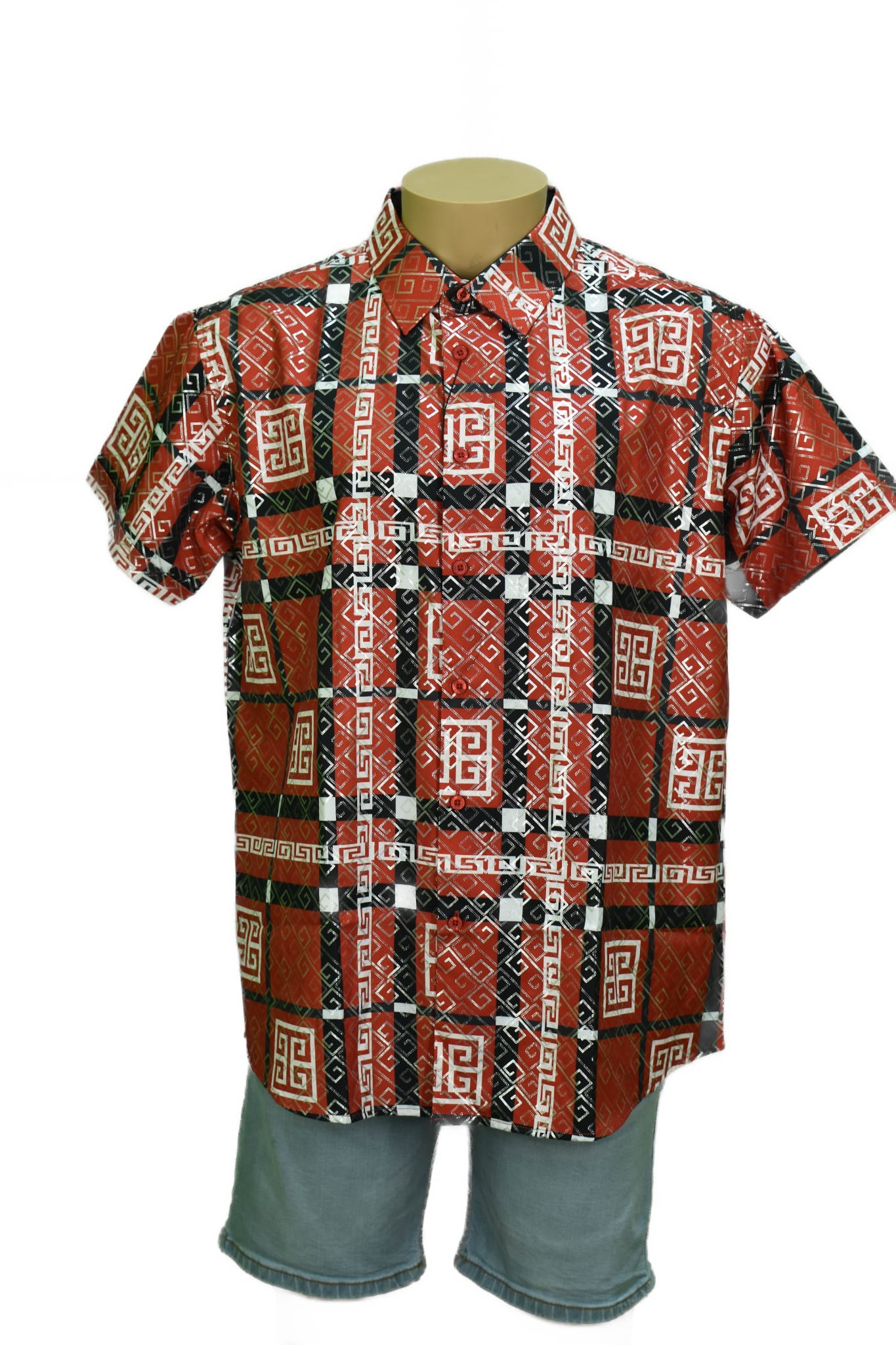 MEN FORMAL SHORT SLEEVE SHIRTS