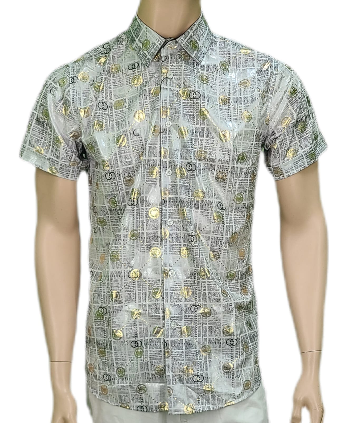 MEN FORMAL SHORT SLEEVE SHIRTS