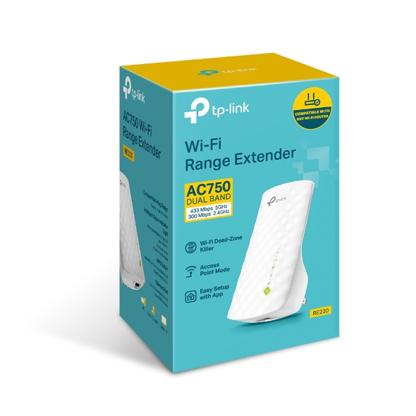 TP LINK MESH WI FI EXTENDER AC750