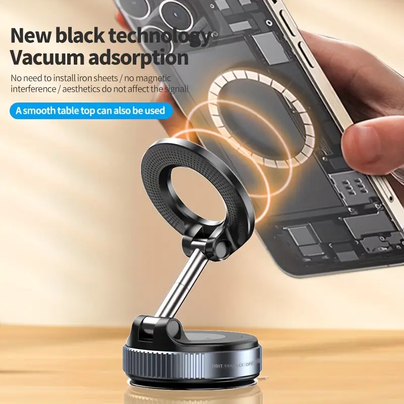 VACUUM MAGNETIC HANDSET HOLDER