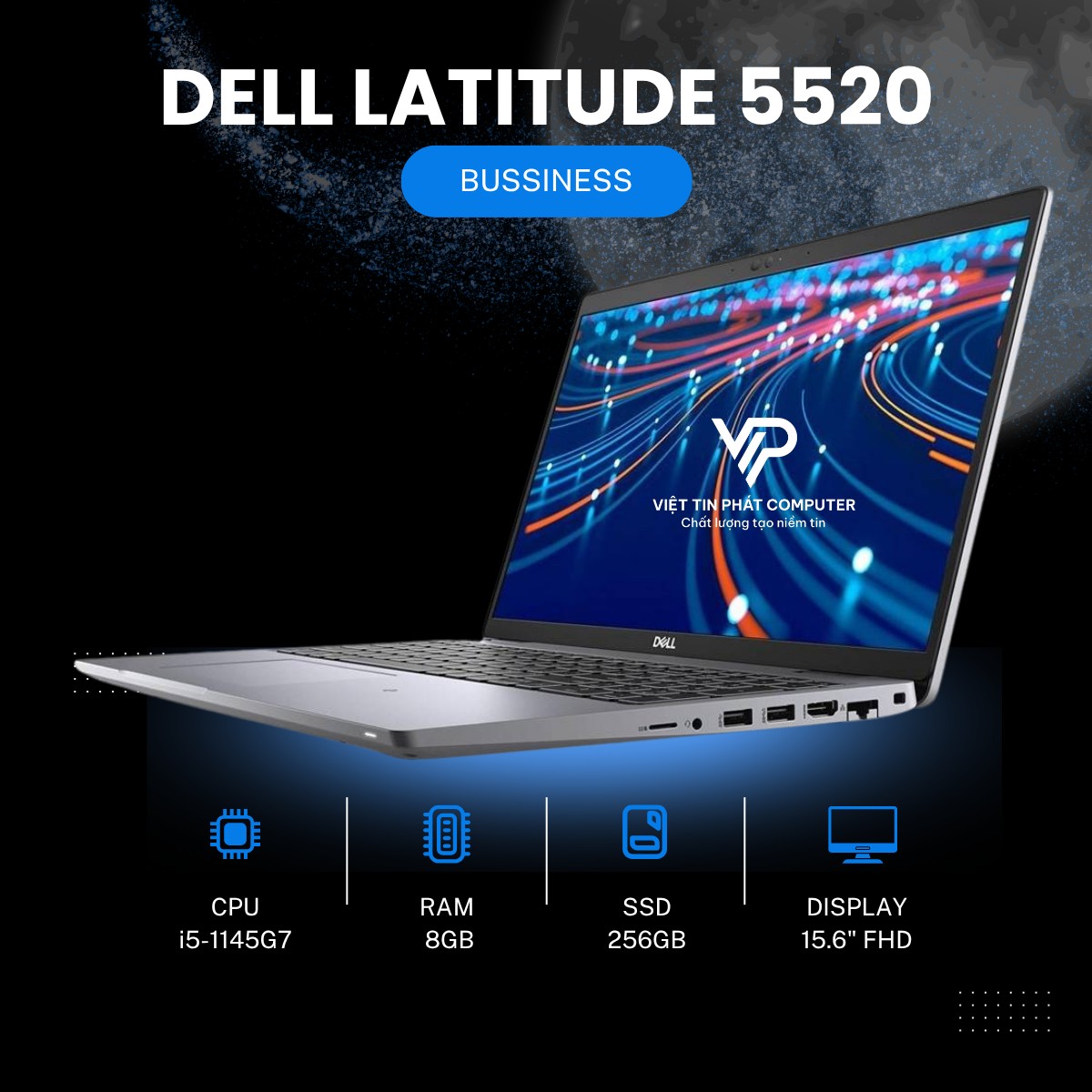 USED 15 INCH  DELL 5520 LAPTOP I5